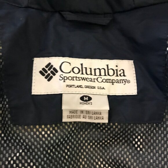 Columbia Med Womens Packable Storm-Dry Waterproof Breathable Jacket Beige Black - Picture 13 of 16